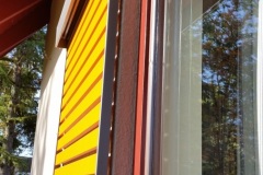 Schiebeläden aus Aluminium: Ferienhaus auf dem Darß